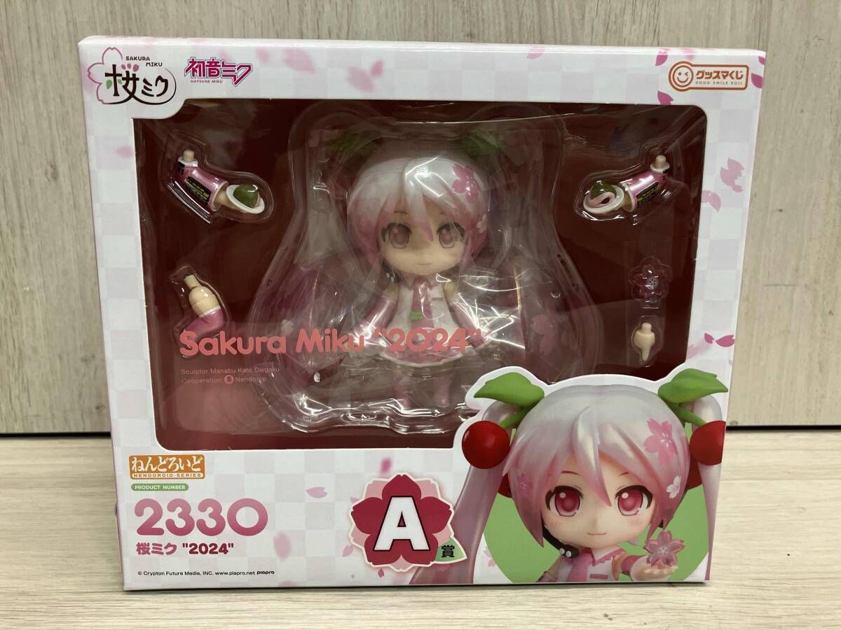 未開封品 A賞 ねんどろいど 2330 初音ミク 桜ミク グッスマくじ 桜ミク 
