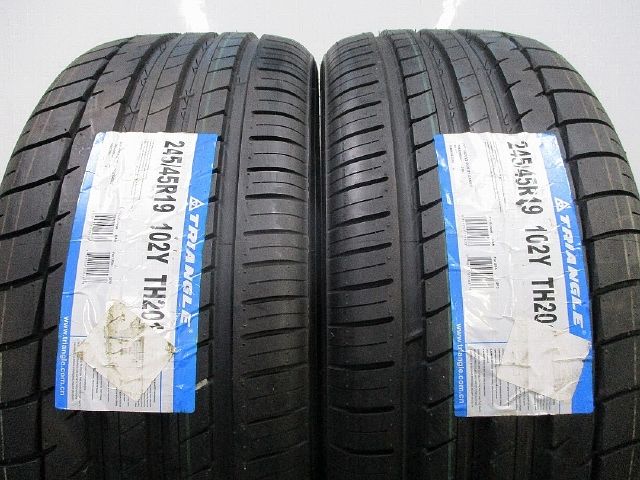 中古夏タイヤ□245/45R19□2本□トライアングル□SPORTEX TH201 - メルカリ