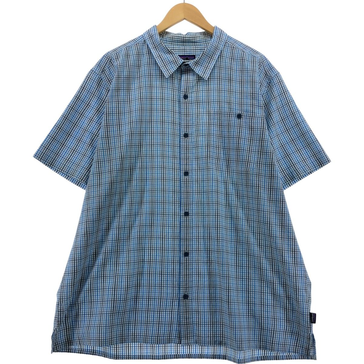 古着 パタゴニア Patagonia 53004SP16 チェック柄 シアサッカー