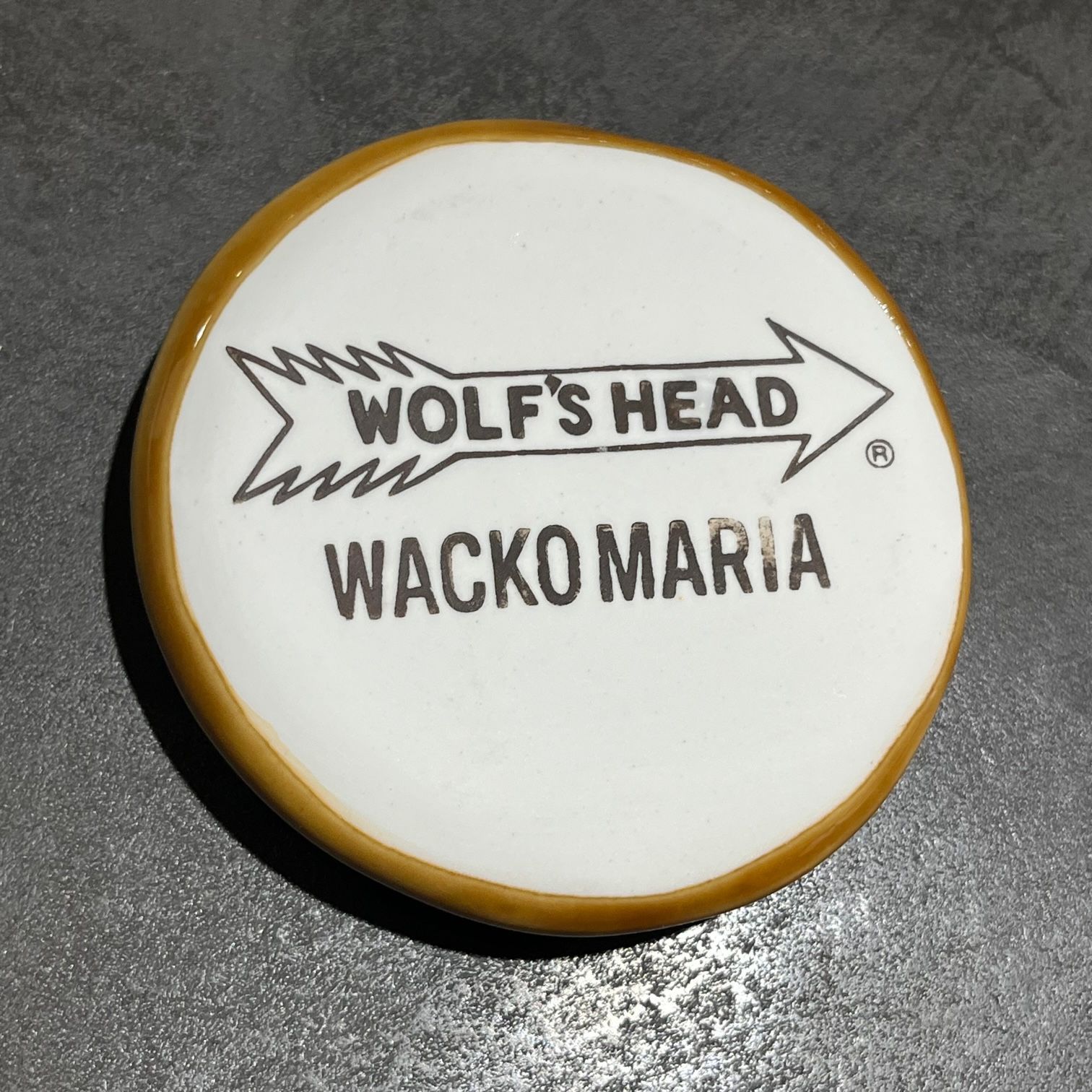 本体は新品未使用です23SS WACKO MARIA WOLF'S HEAD ASHTRAY - 置物