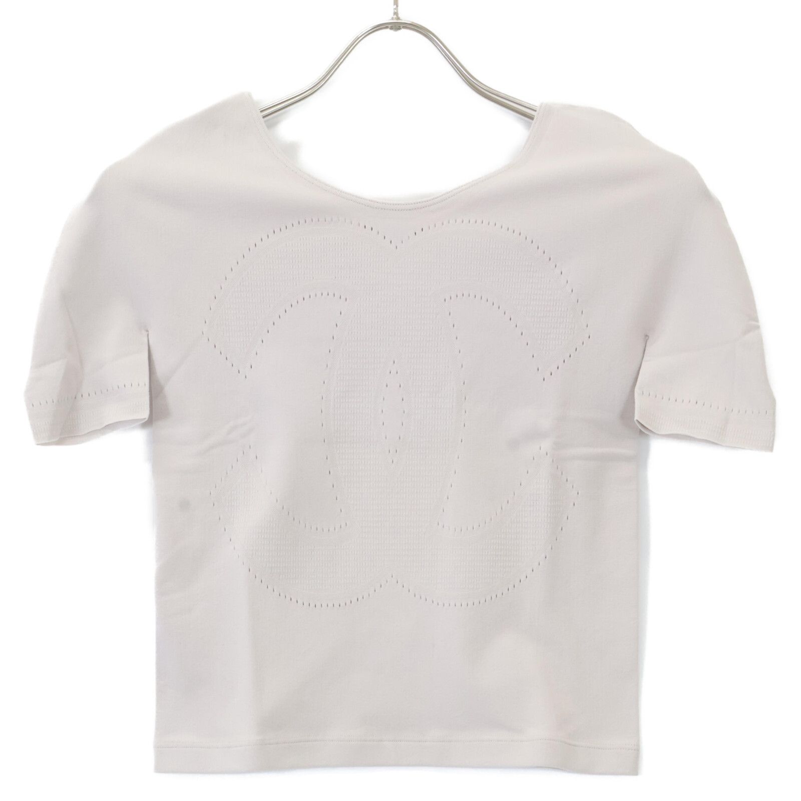 楽天市場】超美品・シャネル TEE-SHIT COTTON TWEED・半袖
