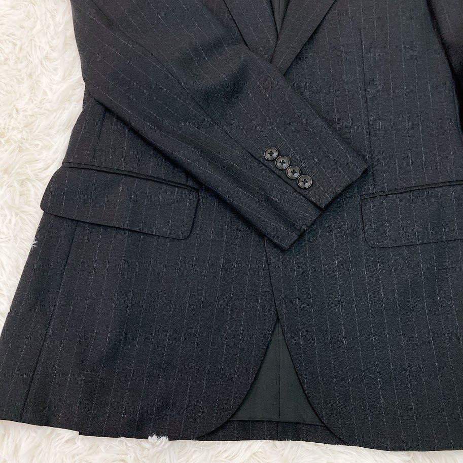 美品 バーバリー ロンドン スーツ セットアップ シルク モヘヤ混 BURBERRY - バーバリー ロンドン スーツ セットアップ メンズ