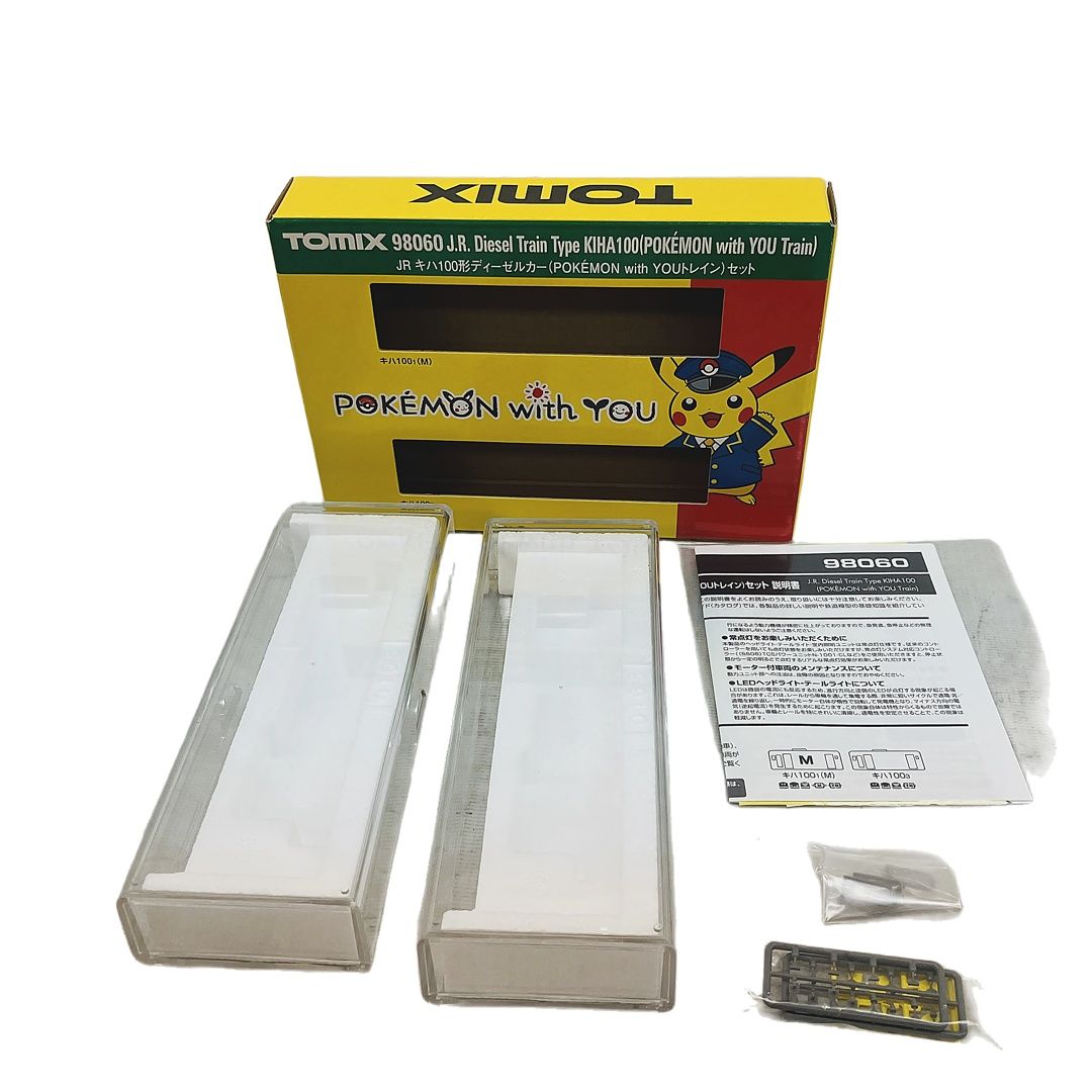 TOMIX 98060 JR キハ 100形 ディゼルカー POKEMON with YOUトレイン 鉄道模型 Nゲージ 良好 C10474214