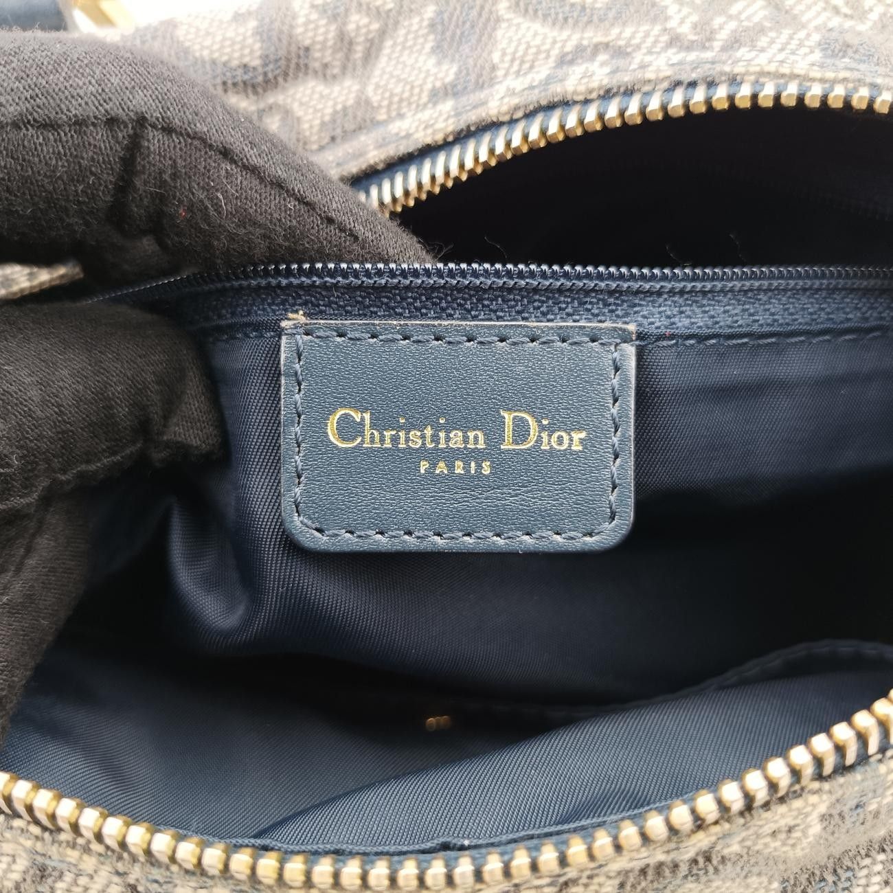 クリスチャンディオールChristian Diorトロッターミニブルー