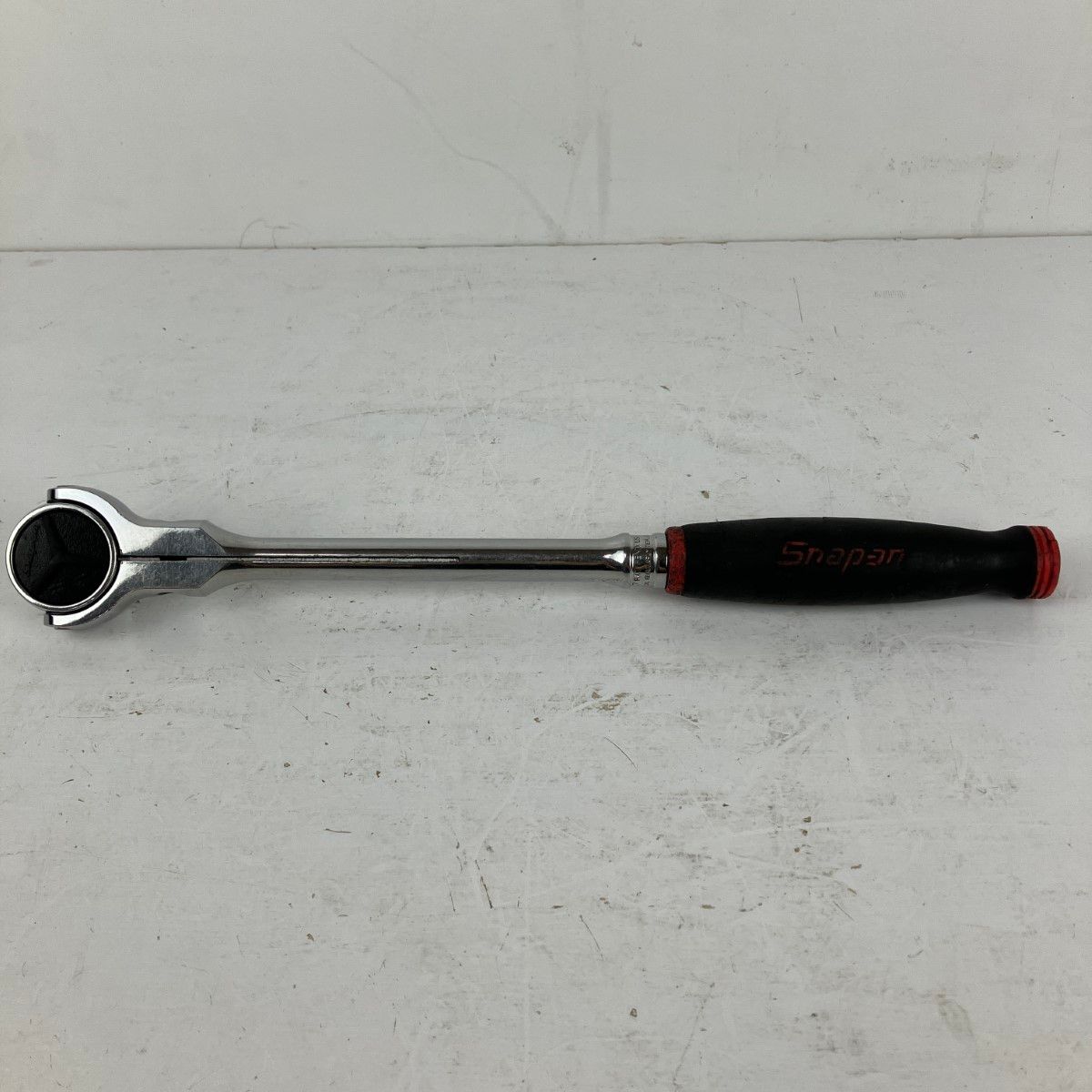 ЗЗSnap-on スナップオン 9.5mm 3|8 スイベル型 ラチェットハンドル FH747 レッド×ブラック