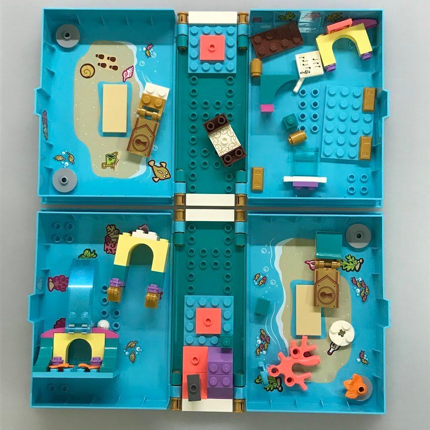 画 正規品 中古 LEGO レゴ ディズニー 43176 43177 プリンセス