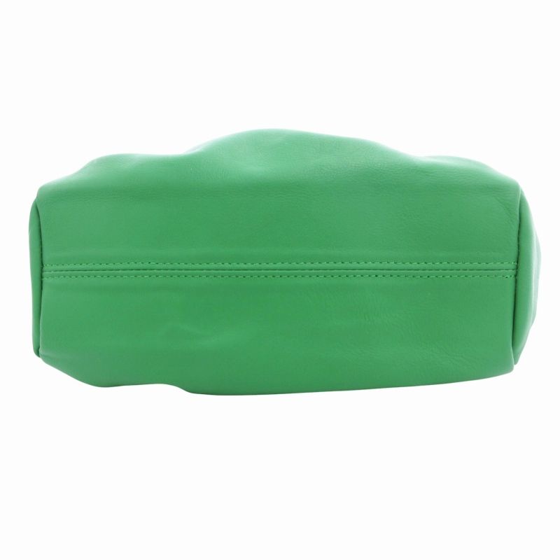 オウレンティ AULENTTI 2WAY ハンドバッグ ショルダー ギャザー