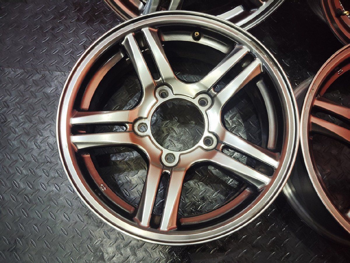 スズキ JB23 ジムニーランドベンチャー 純正ホイール 16インチ 4本 5.5J5HPCD139.7 22 軽量 VHR078