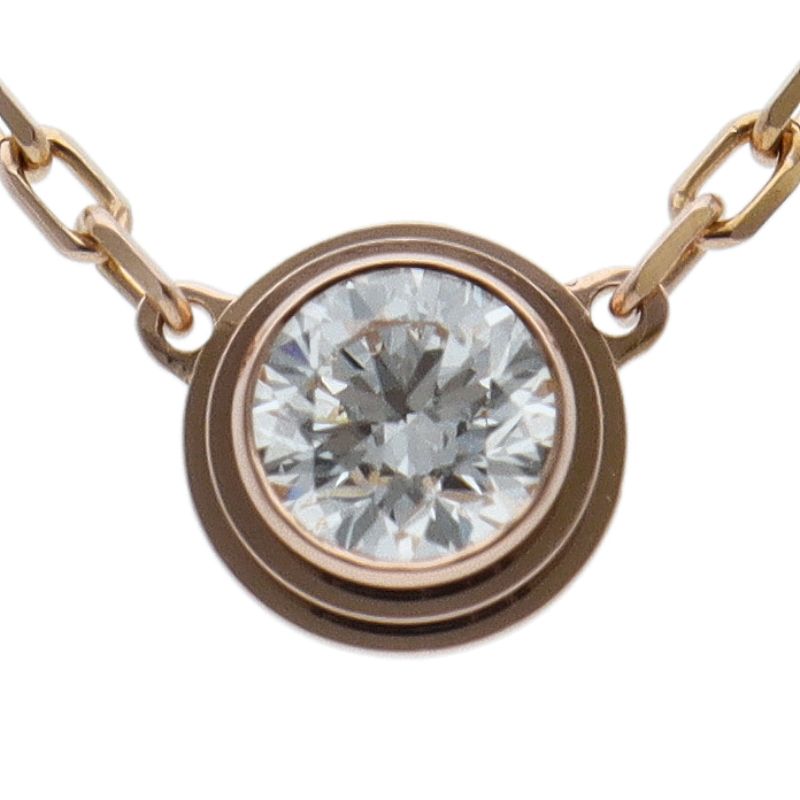 カルティエ ディアマンレジェドゥダイヤネックレスLM B7215600/D:0.18  