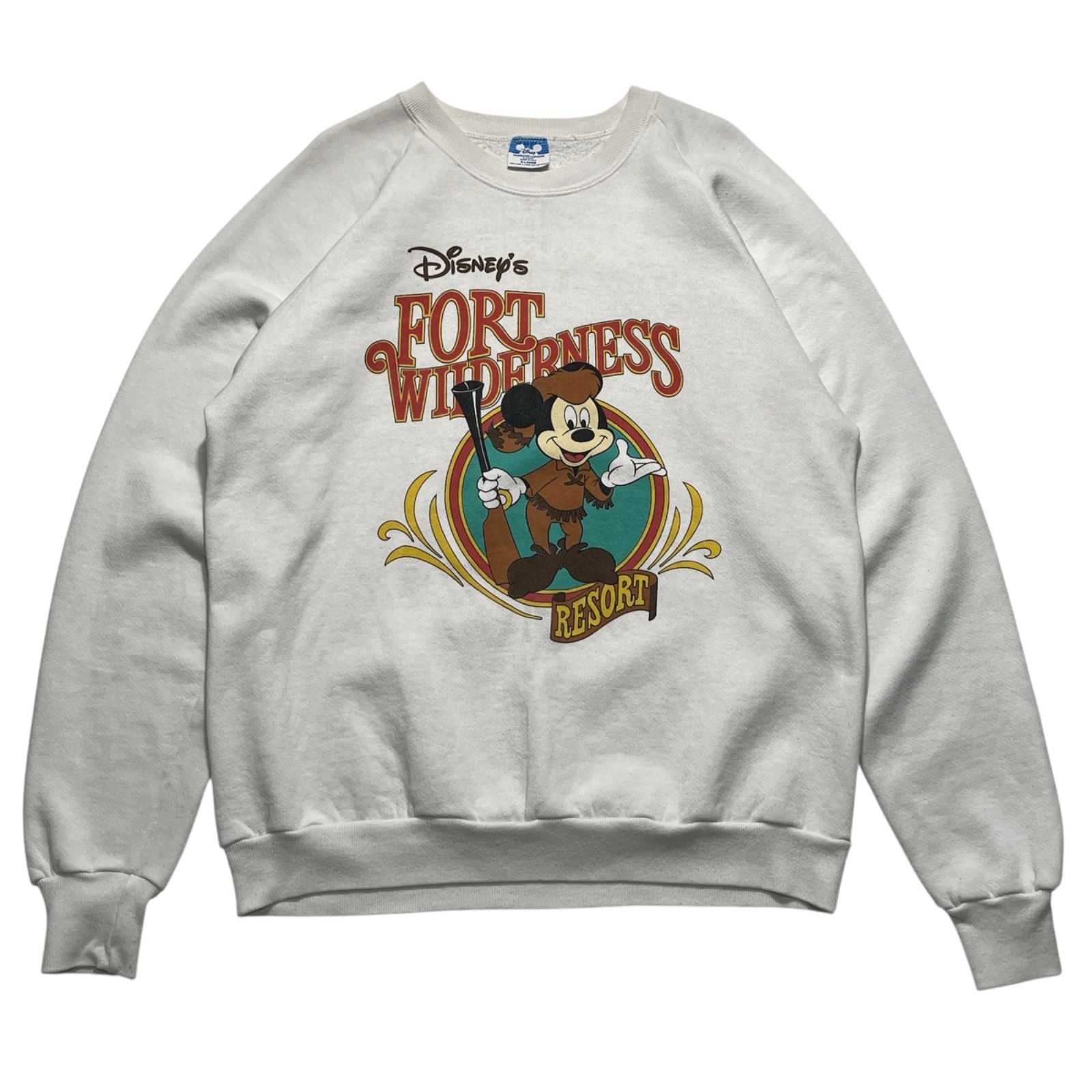 Disney ミッキースウェット　maid in USA Disney made in USA ディズニー ミッキー スウェット