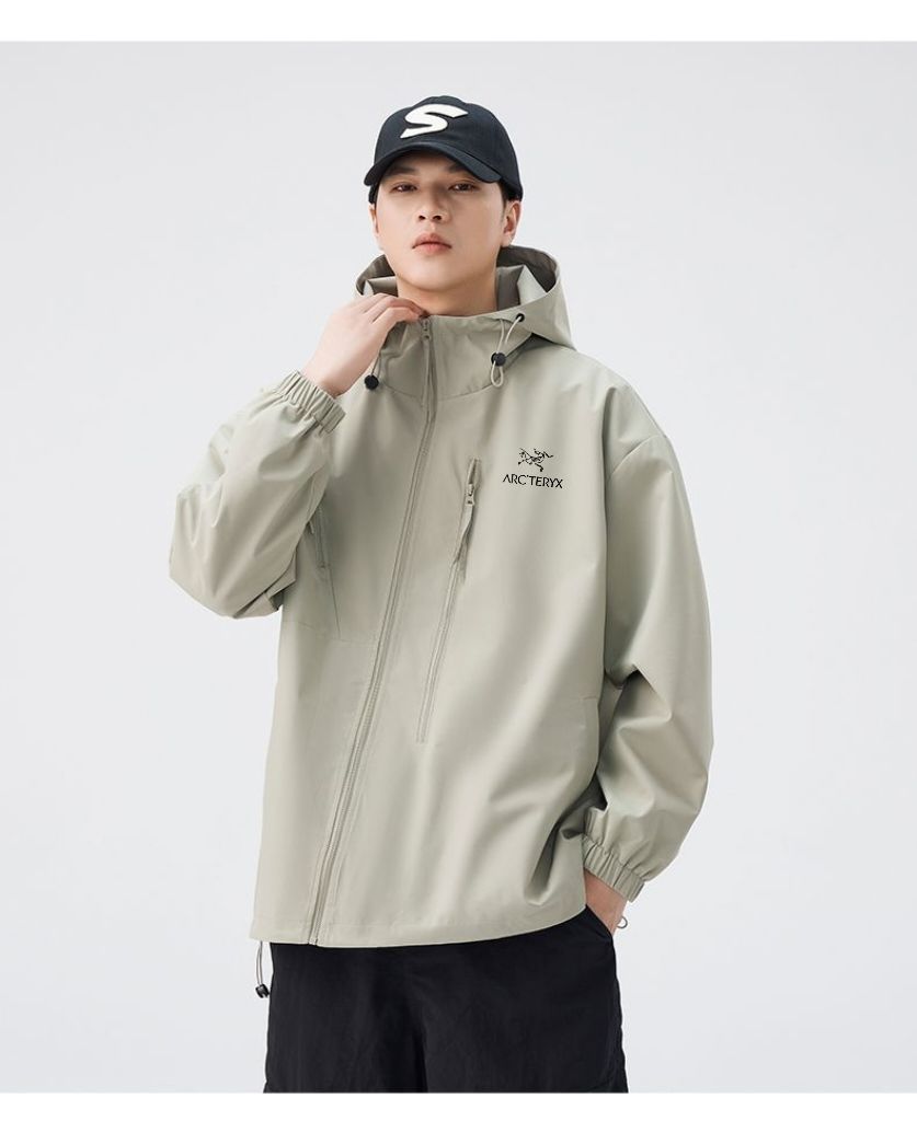  アークテリクス風 マルチジップ パーカー パーカー トップス