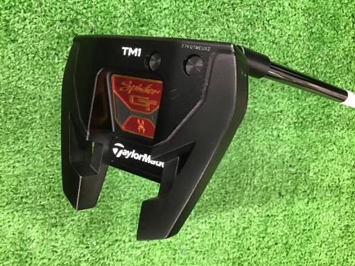 テーラーメイド Spider GT BLACK TM1 33インチ パター PT スチール フレックスその他 メンズ 男性用 右利き 右用 Cランク ゴルフクラブ