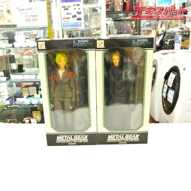 コナミ メタルギアソリッドより ウルフ メリル 1/6ドール 2点セット 開封品 コナミ メタルギアソリッドより ウルフ メリル 1/6ドール 2点
