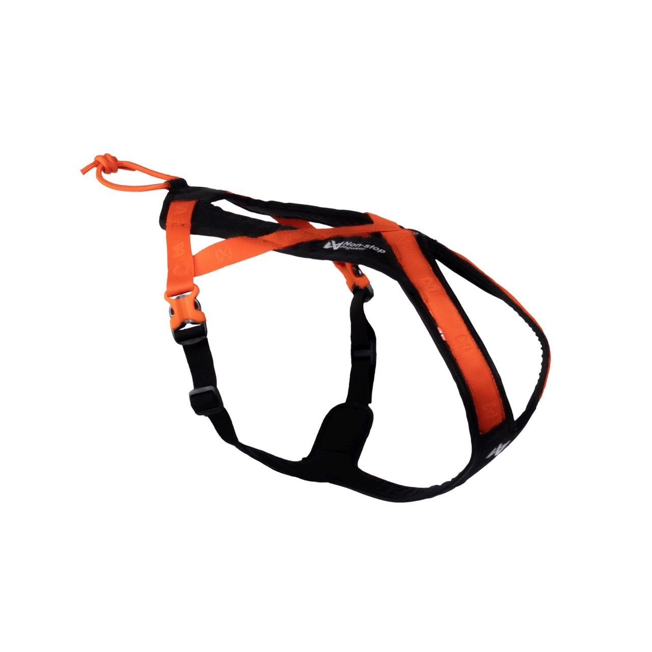 Non-stop dogwear Rush harness ブラック|オレンジ