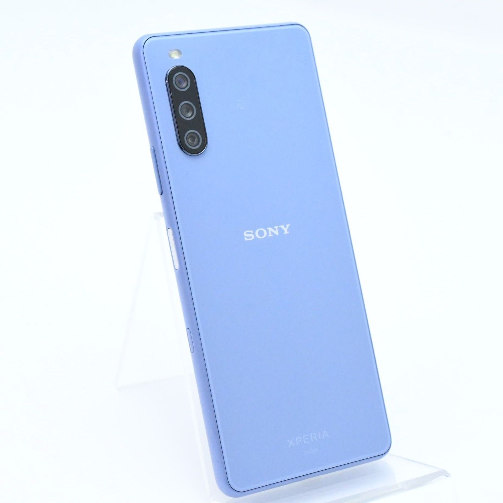 未使用に近い】SIMフリー au Xperia 10 III SOG04 ブルー - メルカリ
