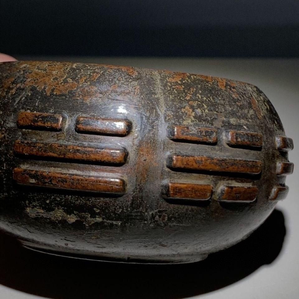 銅器 八卦禅意 太極香炉 茶道 書斎 道家供養 香炉 装飾品 工芸品 置物 銅器 八卦禅意 太極香炉 茶道 書斎 道家供養 香炉 装飾品 工芸品