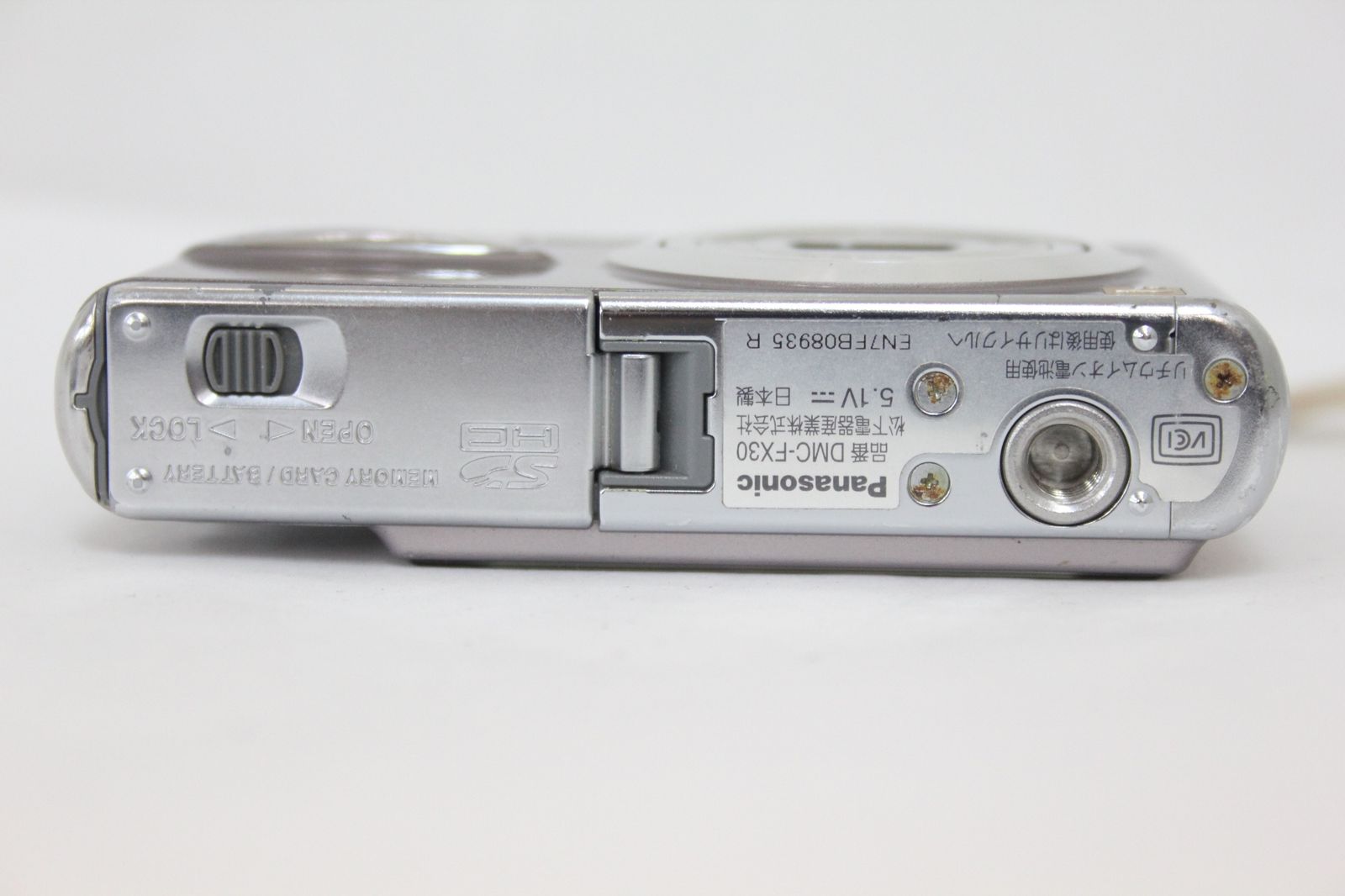 カメラ 【返品保証】 パナソニック Panasonic LUMIX DMC-FX30 ブラウン 