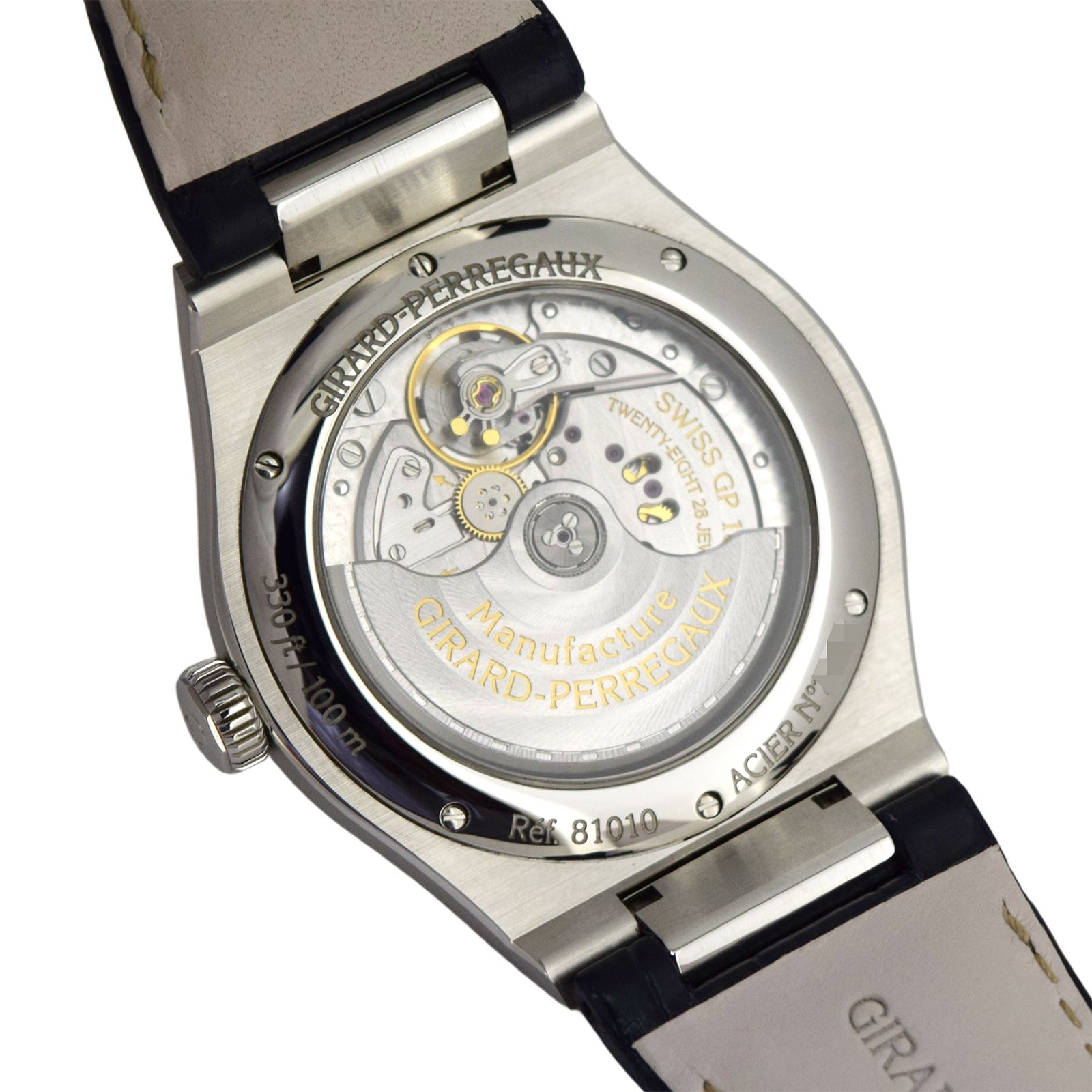 未使用品 ジラール・ペルゴ ロレアート 81010-11-431-BB6A メンズ腕時計