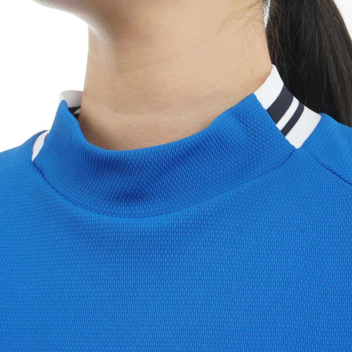 トミーヒルフィガー ゴルフ モックシャツ レディース 半袖 ハイネック