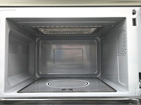 中古品】 ティーズ TEES オーブンレンジ 23L 50/60Hz共用 縦開き 庫内 