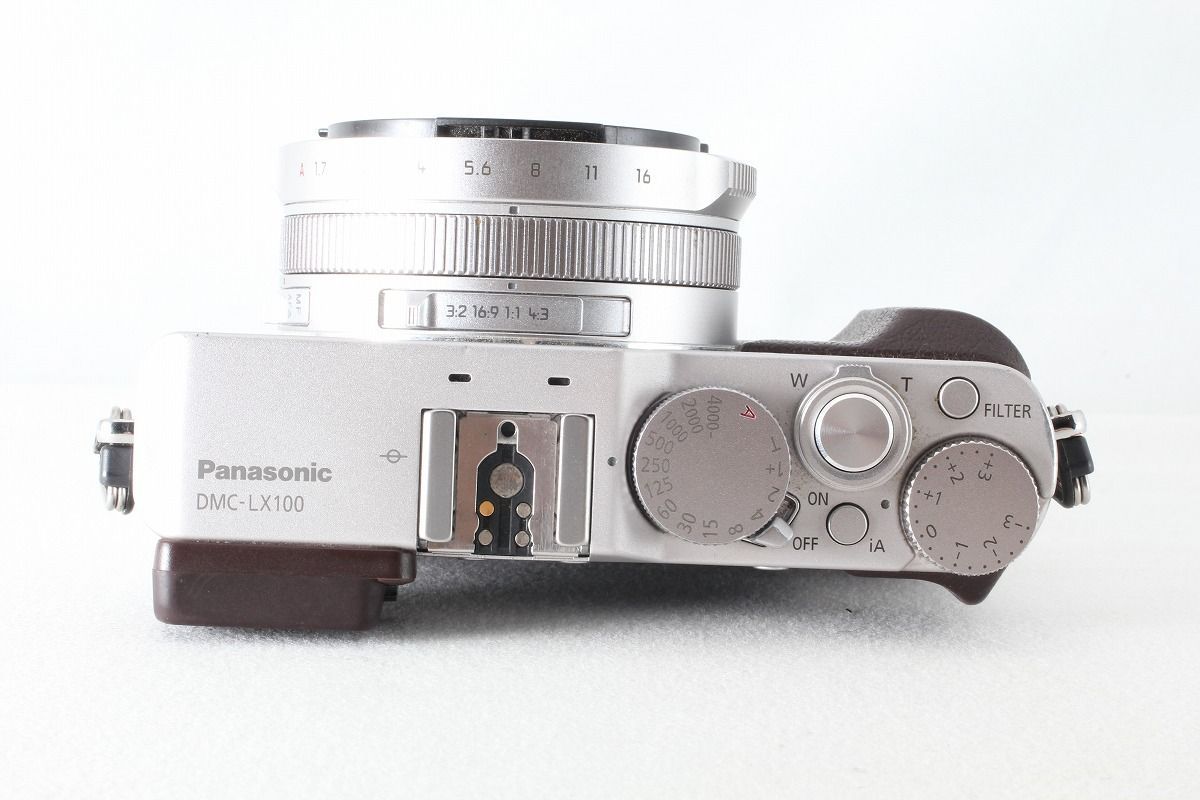 パナソニック Panasonic LUMIX DMC-LX100 シルバー 別売自動開閉