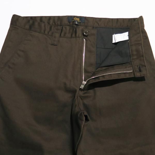 WTAPS ダブルタップス 17SSS KHAKI TIGHT/TROUSERS.COTTON.CHINO ...