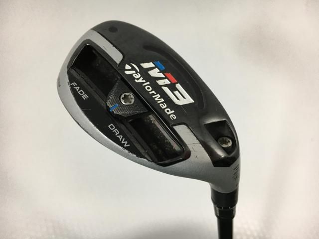 返品OK お買い得品！【中古ゴルフクラブ】テーラーメイド M3 レスキュー 2018 (日本仕様) KURO KAGE TM6 U3