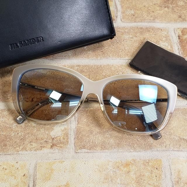 ジルサンダー ☆ウェリントン型 サングラス ミラーレンズ J3003 トップ