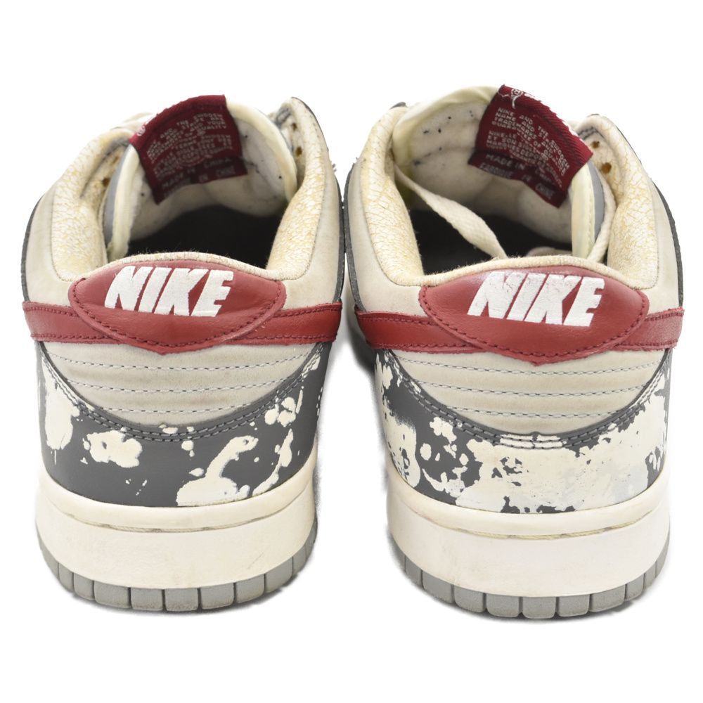 NIKE ナイキ DUNK LOW PREMIUM SPLATTER 305979-061 ダンクロープレミアムスプラッター ローカットスニーカー US8.5 グレー