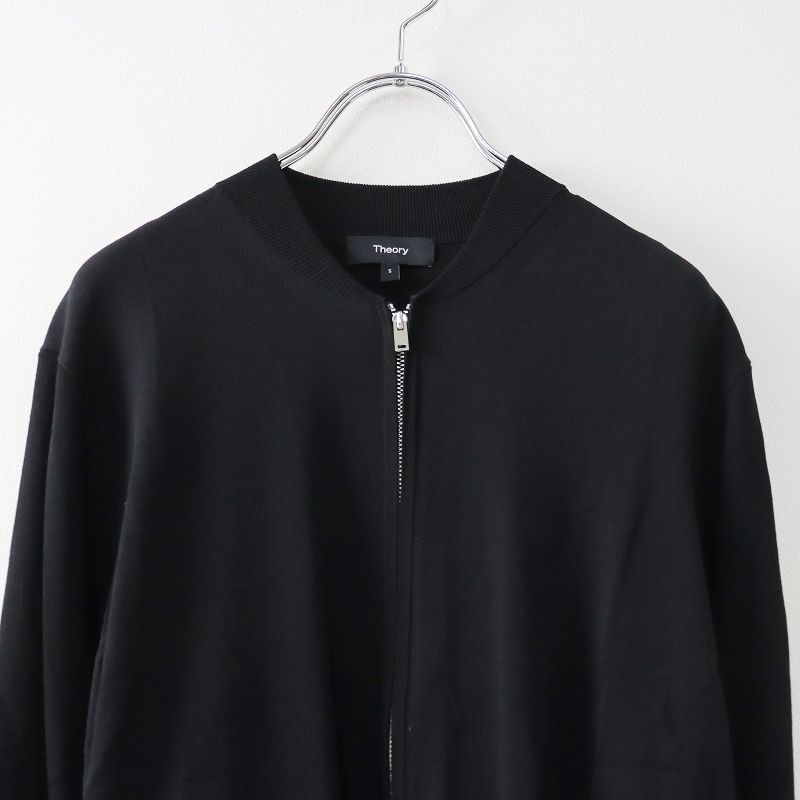 Theory★Compact Crepe Zip Up Bomber ジャケット Theory - Compact Crepe Zip Up Bomber / コンパクトクロップド