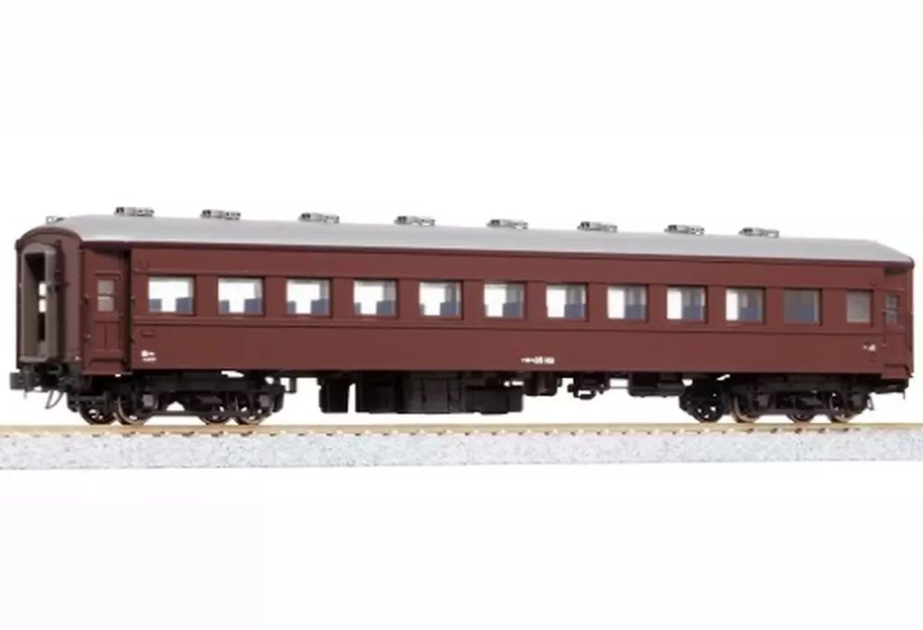 中古】鉄道模型 HOゲージ 1/80 オハ35 茶 [1-512] KATO HOゲージ オハ