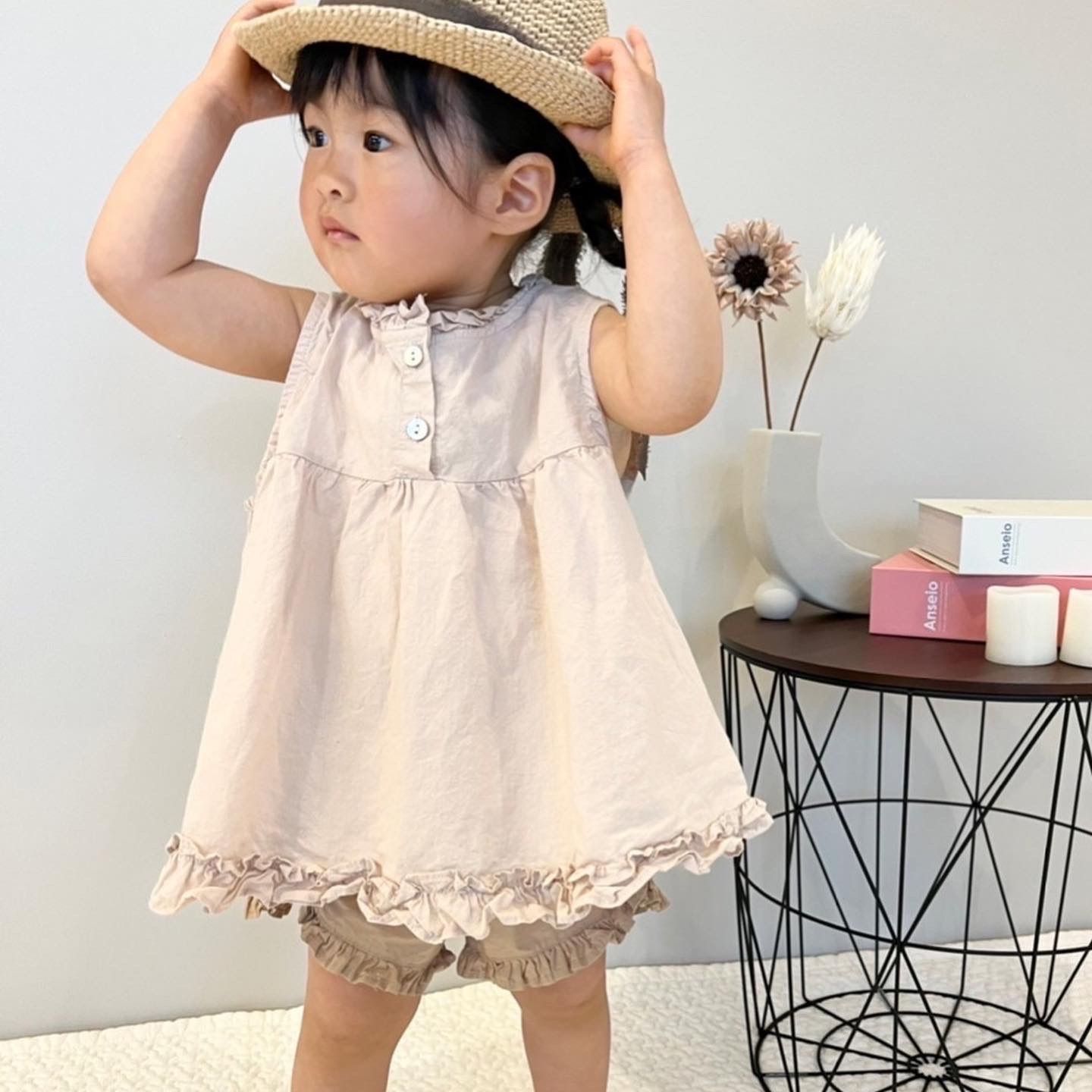 Blouse Sleeveless Frill - Lace | Ruffle Top USA SPELL – Fleur White Women's Fashion Luulla