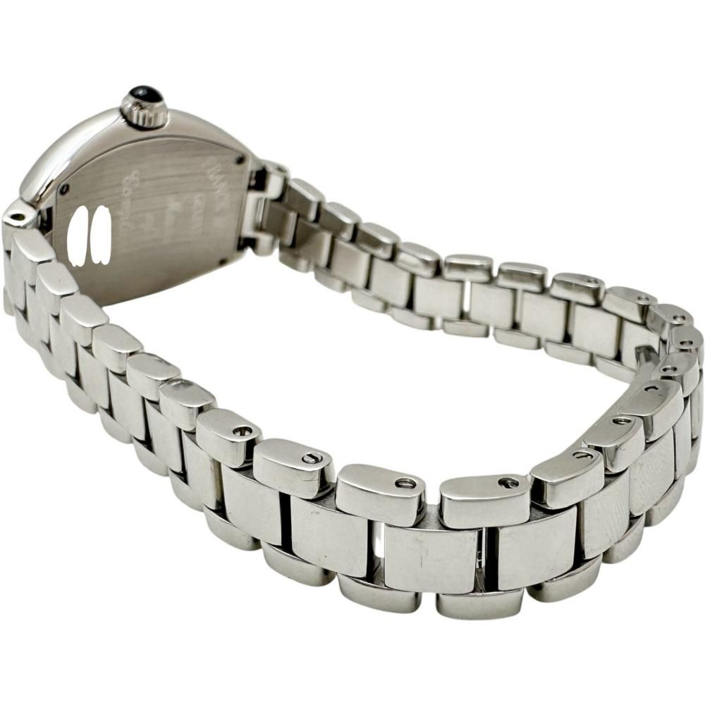 丁寧な FRANCK MULLER フランクミュラー ハートトゥハート 5002 S QZ 腕時計 ステンレススチール クオーツ シルバー文字盤 シルバーベルト レディース 真子質店 GD