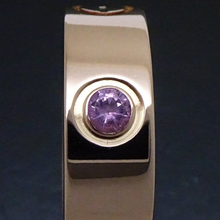 CARTIER カルティエ ラブ リング 指輪 1Pピンクサファイヤ #50 9.5号