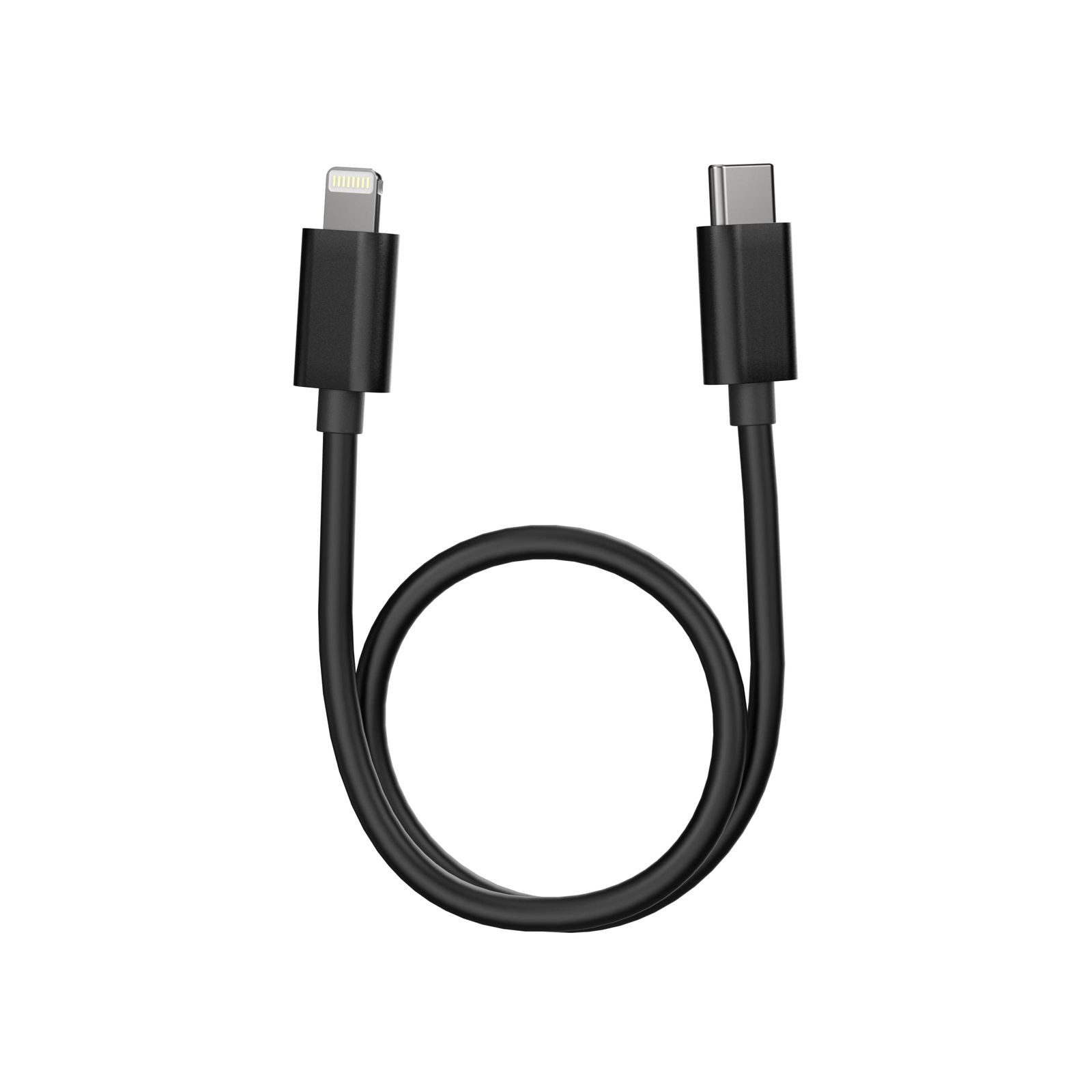 FiiO LT-LT3 USB Type C - Lightningケーブル 0.2フィート ロスレス対応 iOS|ヘッドホンアンプ用 LT-LT3
