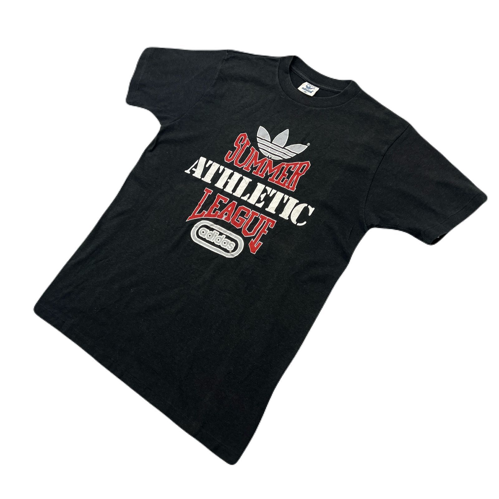 adidas Tシャツ メンズ M 【 80s アメリカ製 希少 ビンテージ 