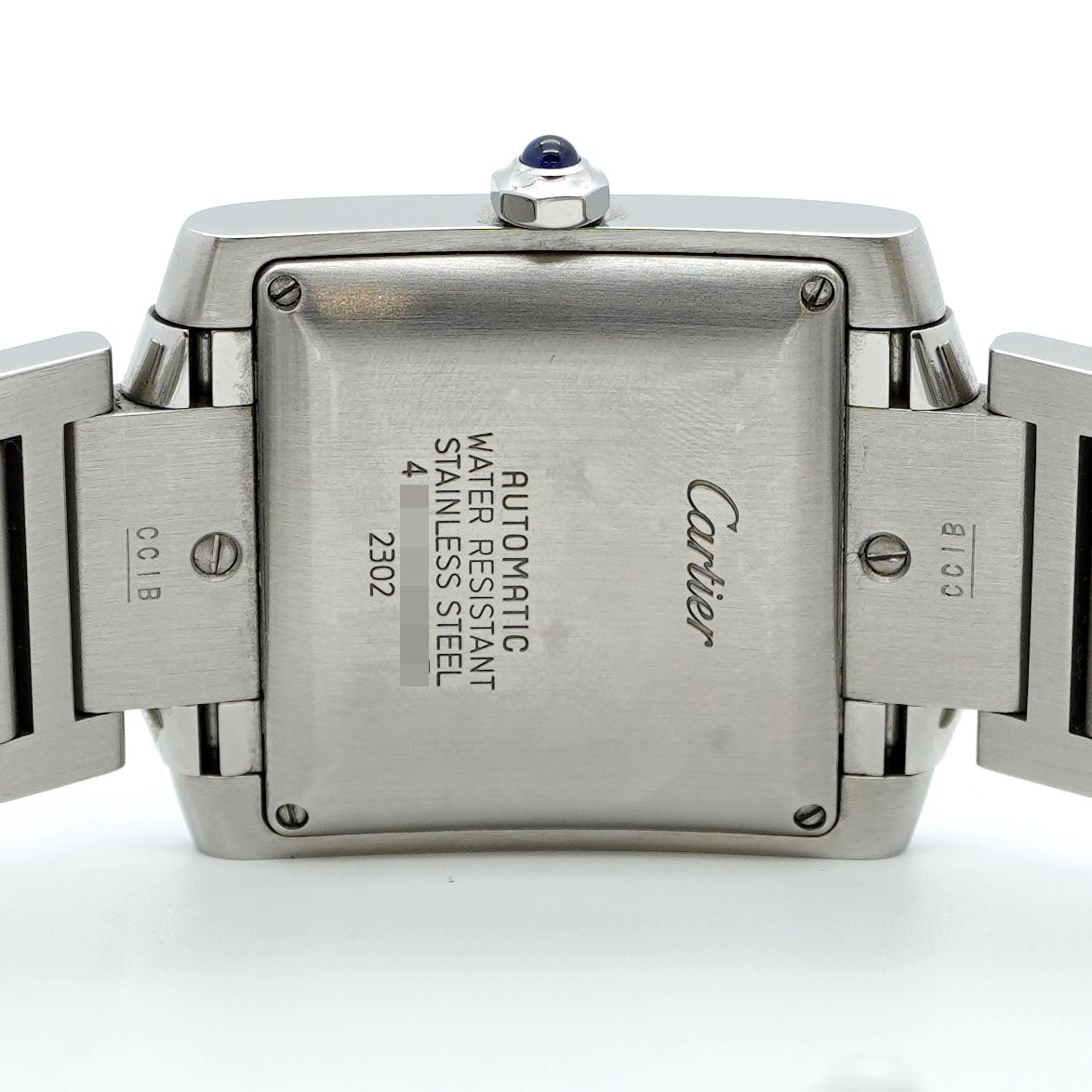 シルバー文字盤 腕時計