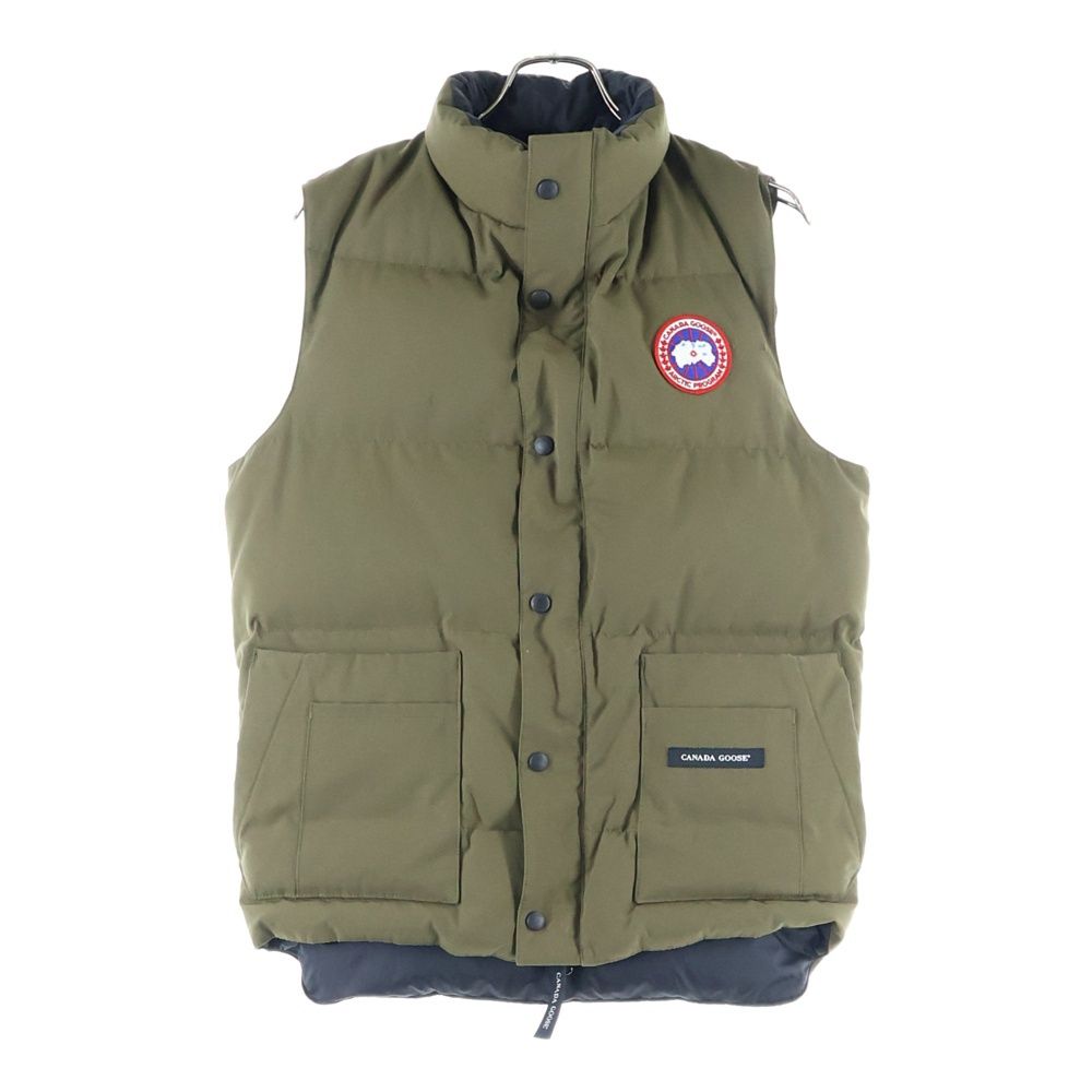 CANADA GOOSE カナダグース Freestyle Crew Vest フリースタイルクルーベスト ダウンベスト カーキ 68F8490