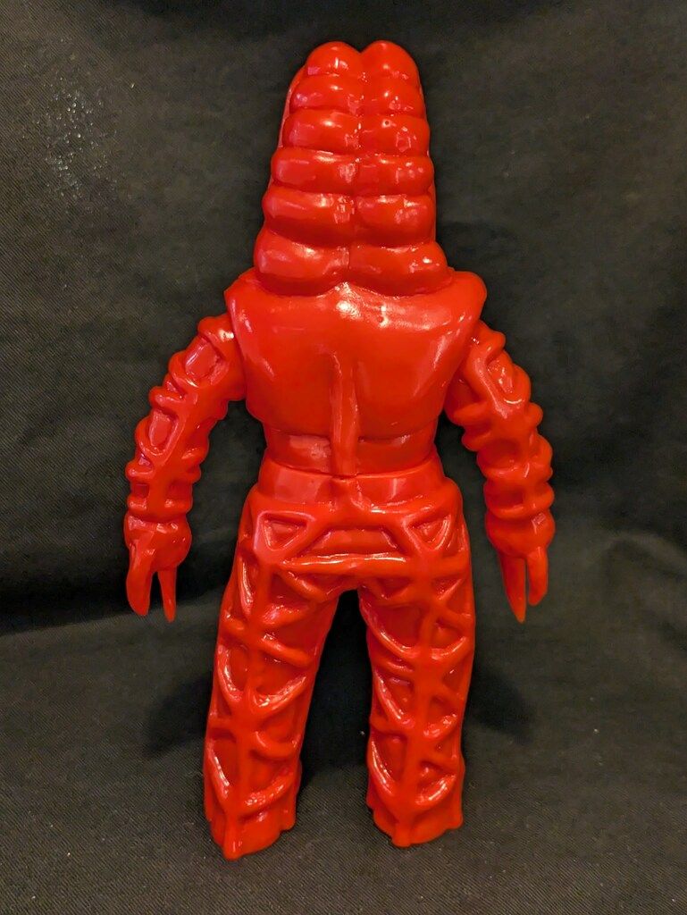 M1号 M1号ウルトラシリーズ ゴドラ星人 赤成型 未塗装 マルサン復刻