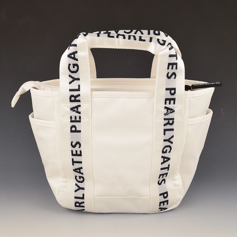 ♦新品正規品パーリーゲイツ 定番ロゴカートバッグ unisex　超入手困難完売品 新品】パーリーゲイツ ユニセックス ロゴ ゴルフカートバッグ 白