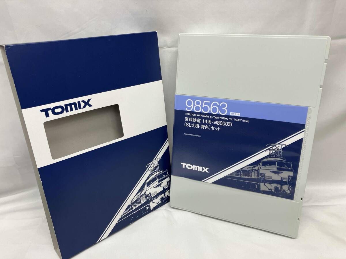 アメリカ海軍ウィスキーコブラ Nゲージ TOMIX 98563 東武鉄道 14系・ヨ8000形(SL大樹・青色