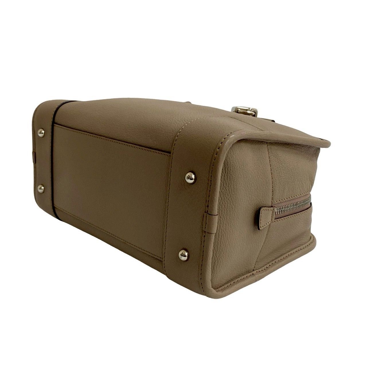 極 美品 鍵付き LOEWE ロエベ アマソナ 28 アナグラム ロゴ