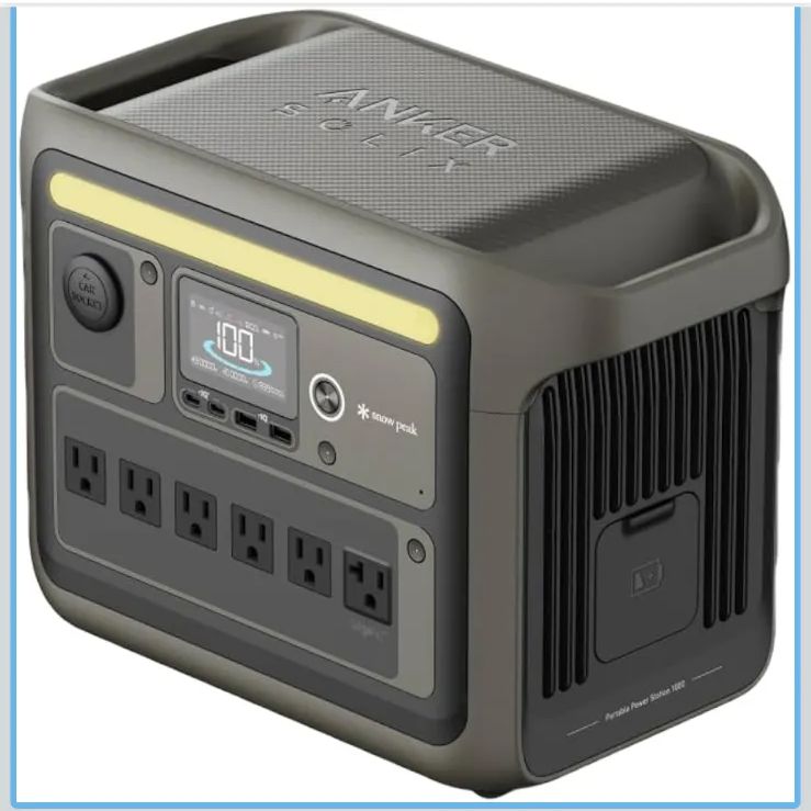 期間 クーポン有 ANKER Portable Power Station 1000 ポータブル電源 1056Wh 急速充電 高出力AC 大容量 長寿命10年