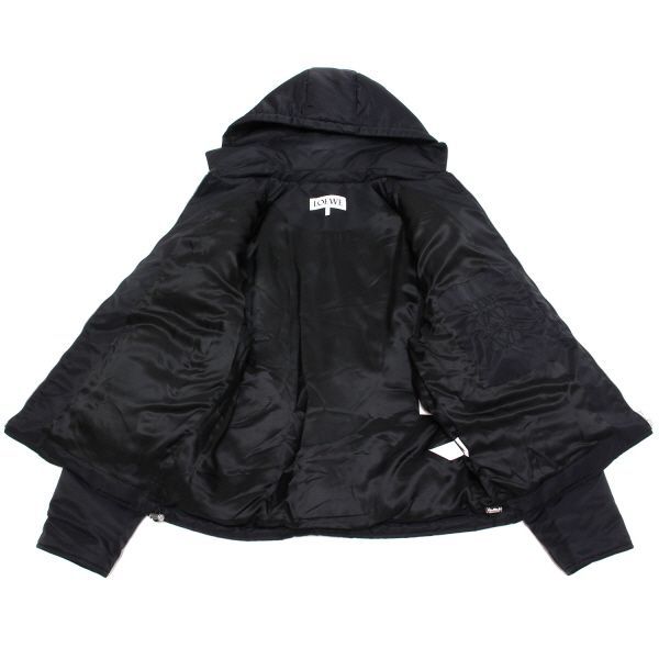 25SSモデル ロエベ LOEWE HOODED JACKET パデット フーデッド