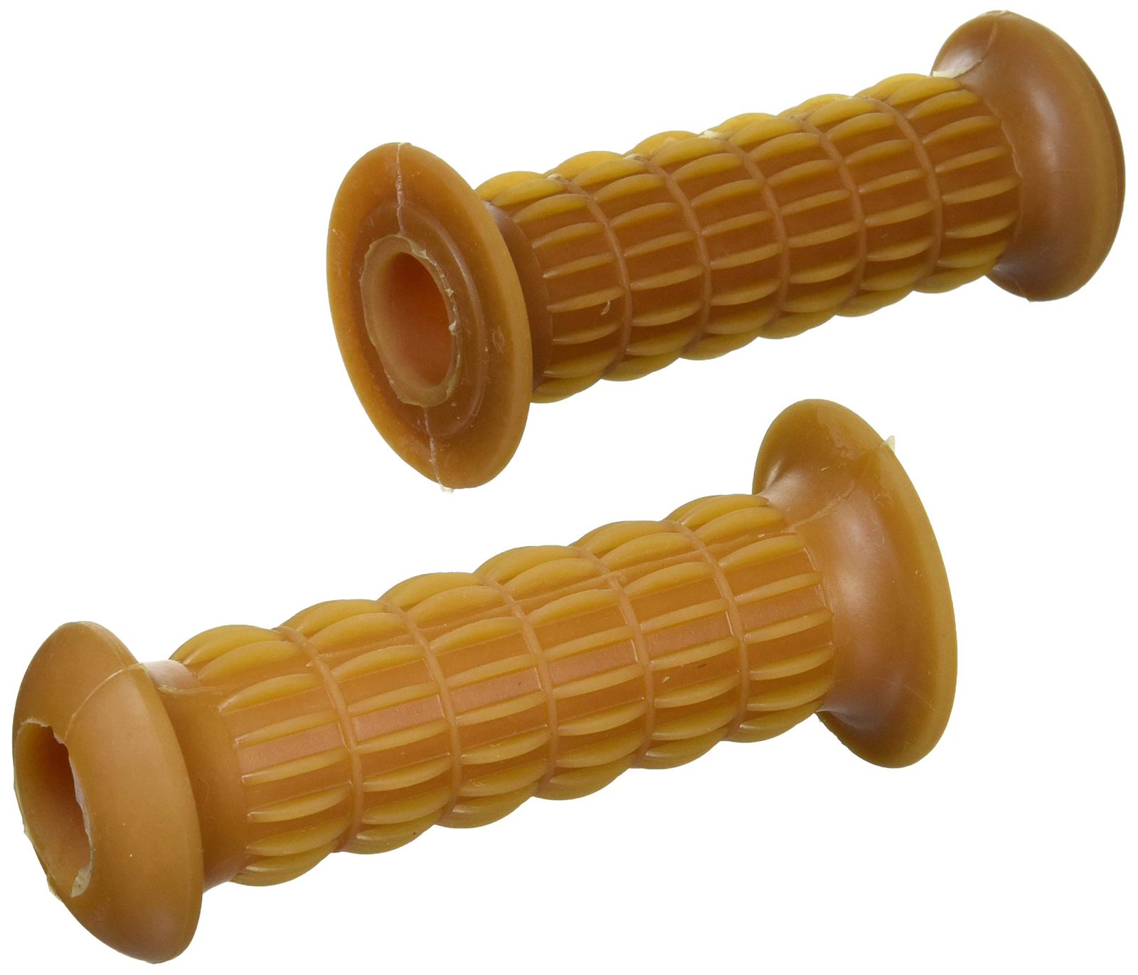 新品 キジマ(Kijima) バイクパーツ グリップ クラシック ラバー製 130mm φ22.2mm 貫通タイプ 汎用 生ゴム 201-491