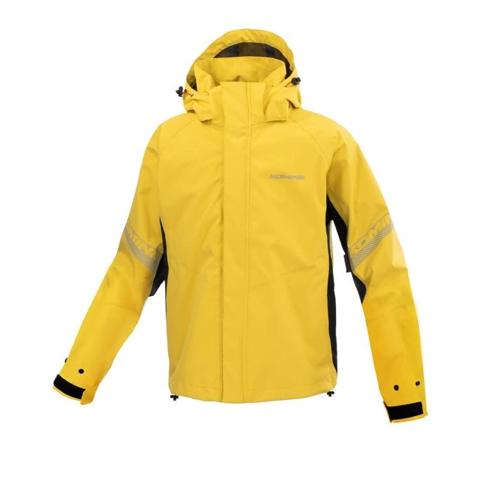 5営業日で発送 コミネ Komine RK-549 BREATHER 3 LAYER RAIN JKT YL 4XLB 品番 03-549 YL 4XLB