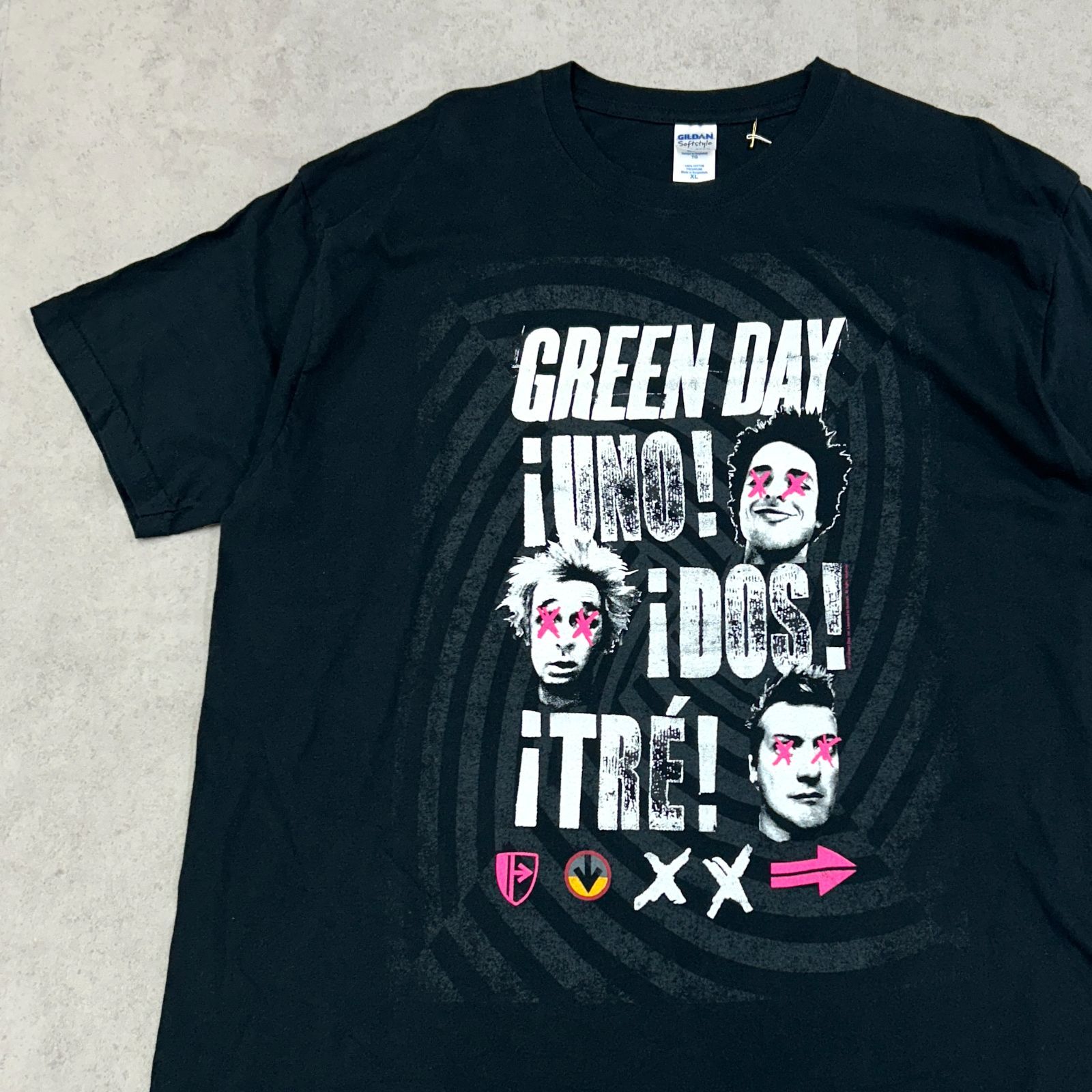 GREEN DAY グリーン・デイ パンクロックバンド トップス 半袖 Tシャツ
