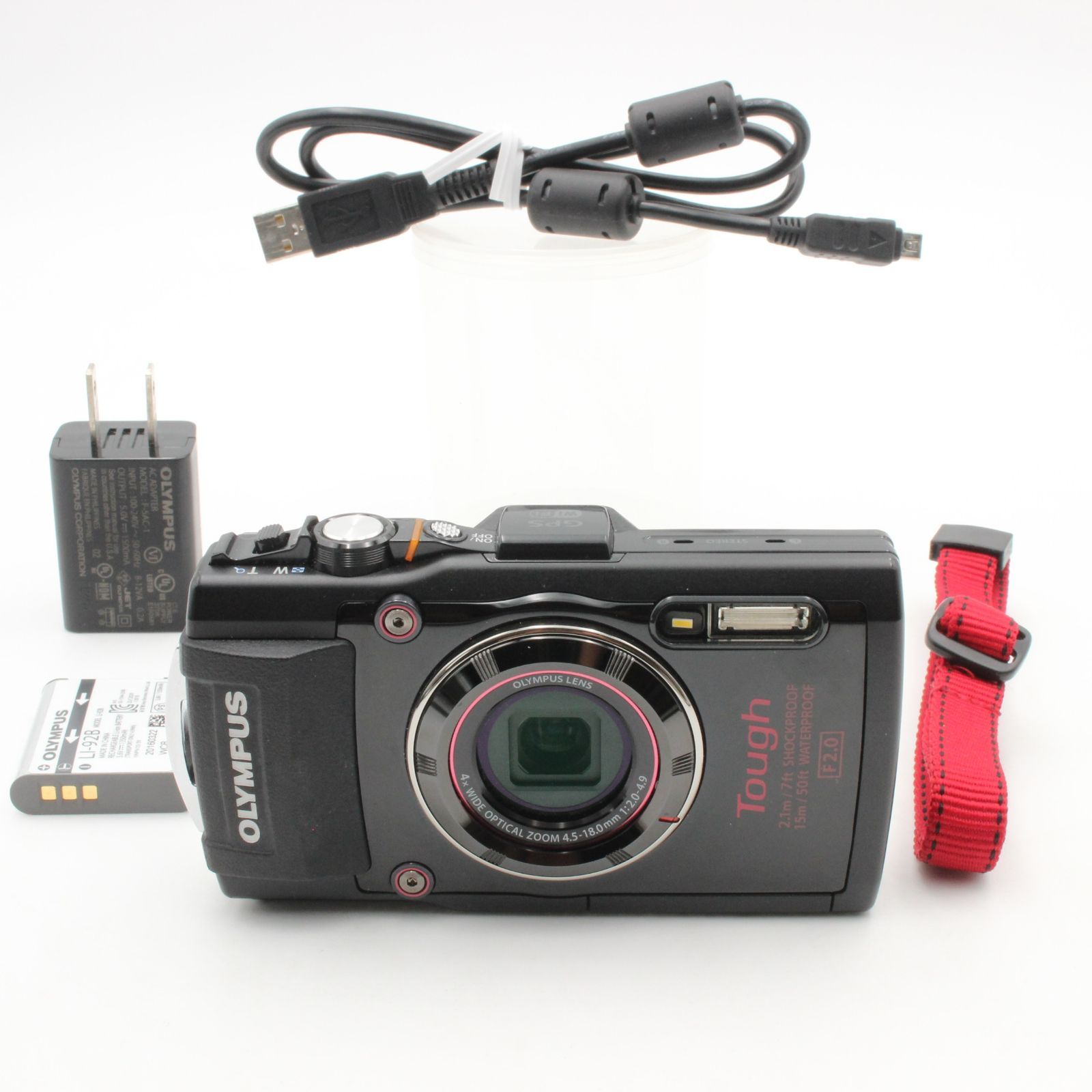 ショット数2788 OLYMPUS オリンパス Tough TG-4 コンパクトデジタルカメラ コンデジ 71033