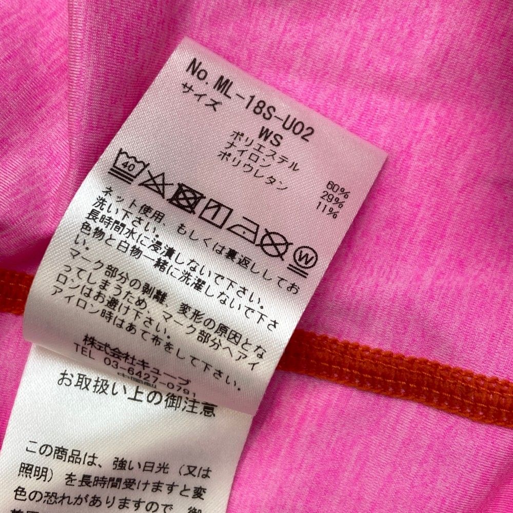 サイズ：WS MARK&LONA マークアンドロナ インナー Tシャツ ピンク系