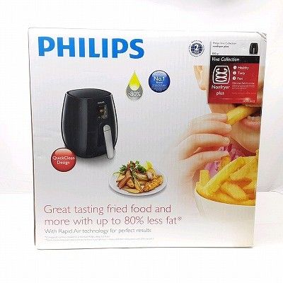 24k-260h 【中古】【未使用品】PHILIPS フィリップス HD9530/22 ノンフライヤー プラス - メルカリ